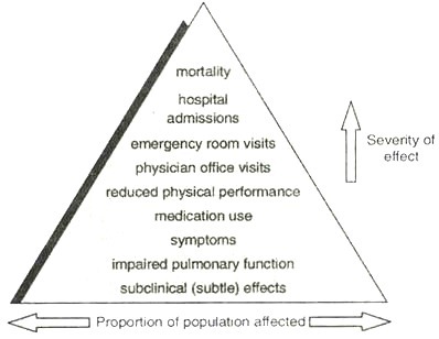 Pyramid of Health Effects